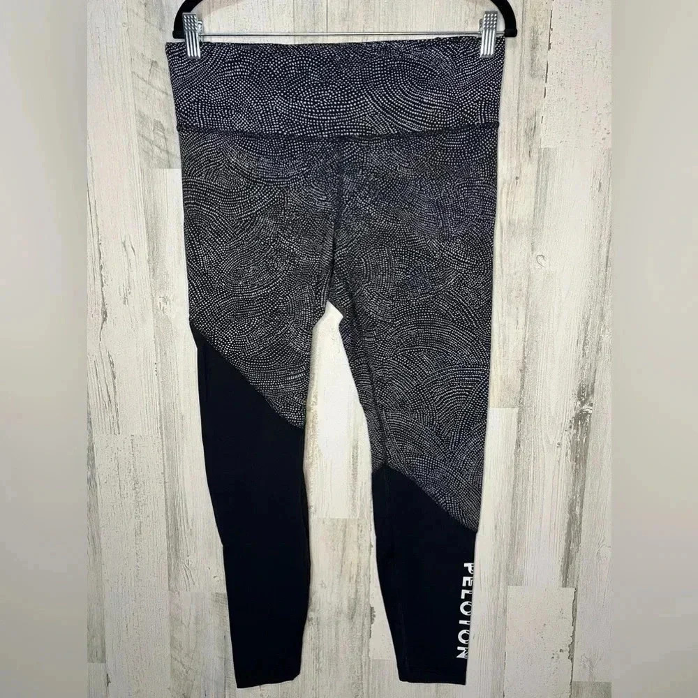 Lululemon Speed Wunder Tight Peloton Ice Grey Black Size 12 - Picture 4 of 10